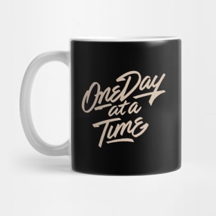 'One Day At a Time' PTSD Mental Health Shirt Mug